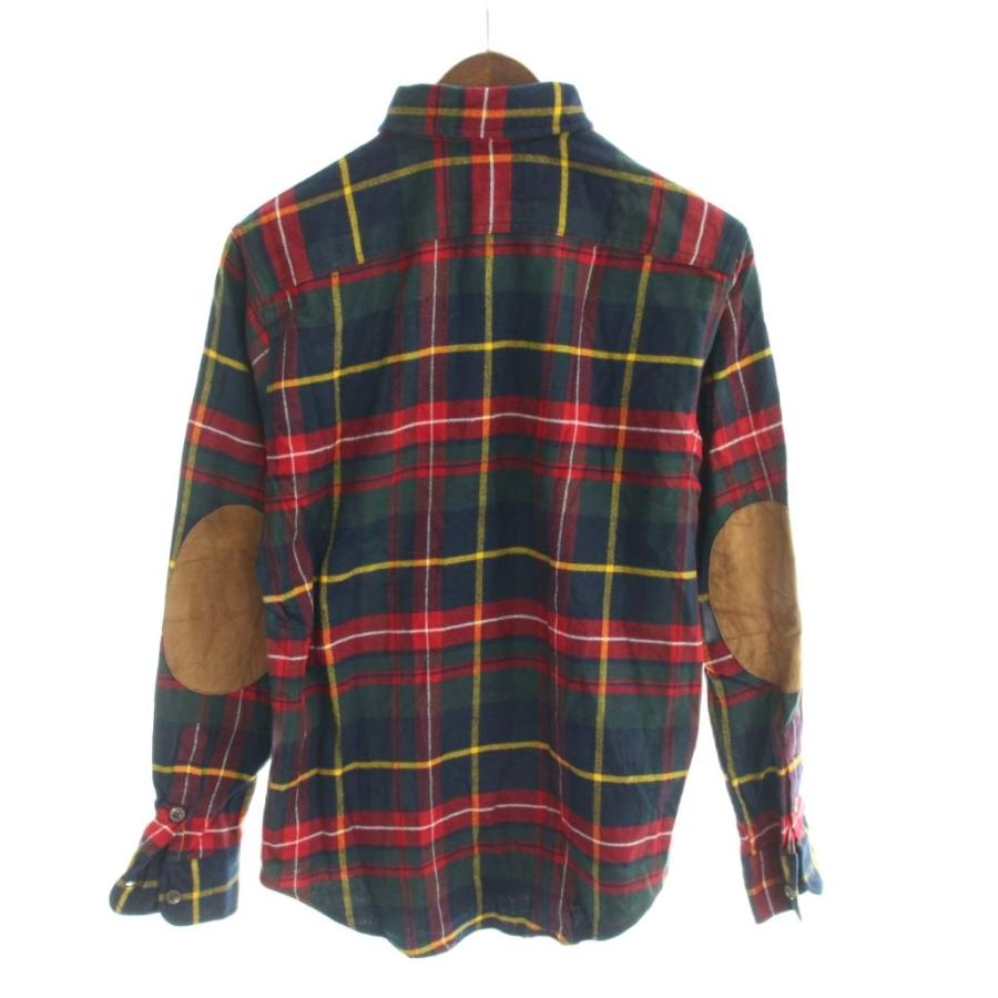 ポロ ラルフローレン POLO RALPH LAUREN フランネルシャツ XS 赤