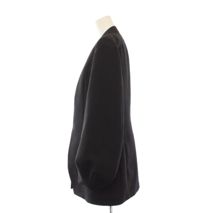 ラドロー LUDLOW Vanessa ノーカラージャケット 1 黒 22-LD22A-JK004-013-009 /KH レディースの画像