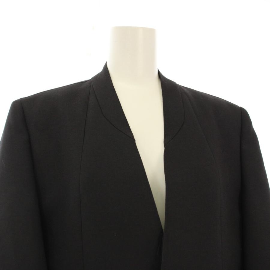 ラドロー LUDLOW Vanessa ノーカラージャケット 1 黒 22-LD22A-JK004-013-009 /KH レディースの画像