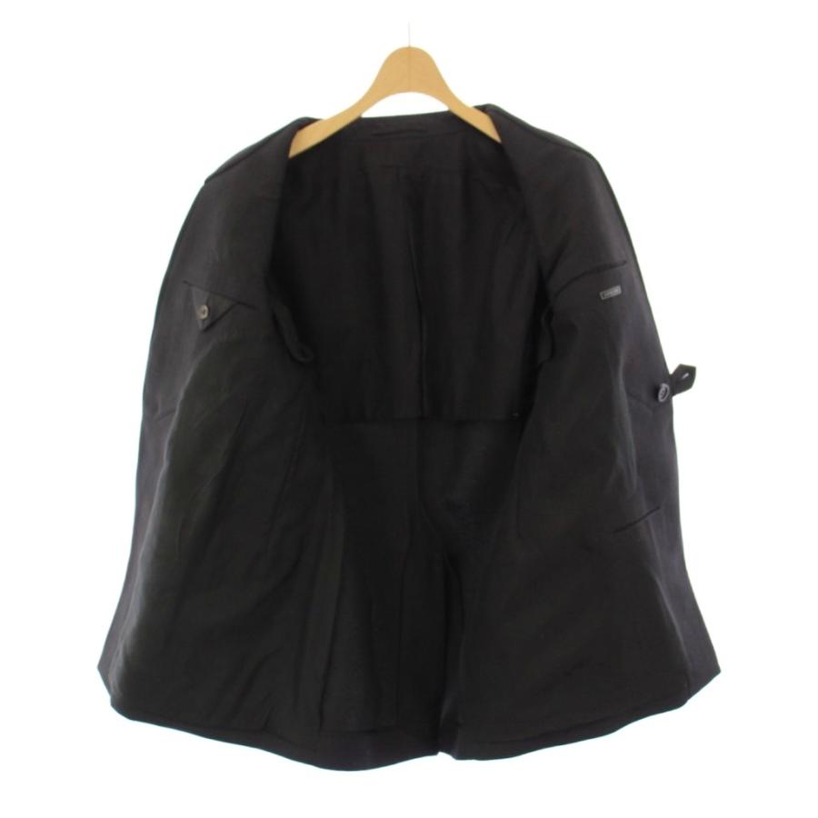 ラドロー LUDLOW Vanessa ノーカラージャケット 1 黒 22-LD22A-JK004-013-009 /KH レディースの画像