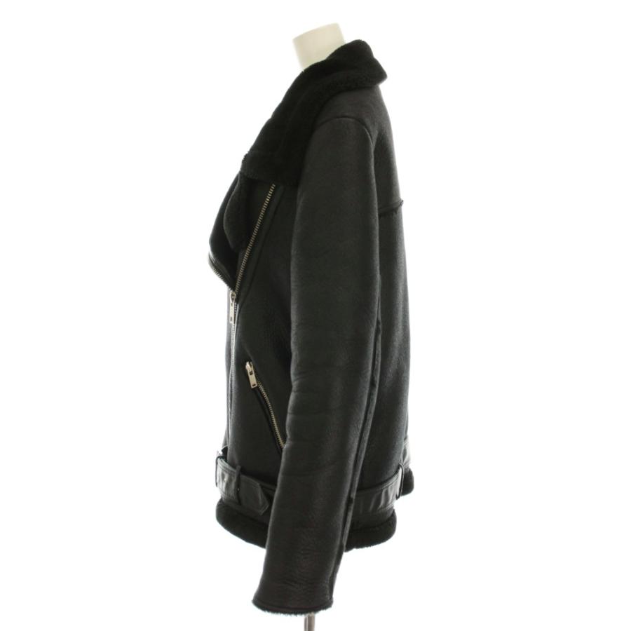 ZARA（ザラ） ZARA B-3 フェイクムートンジャケット ライダース