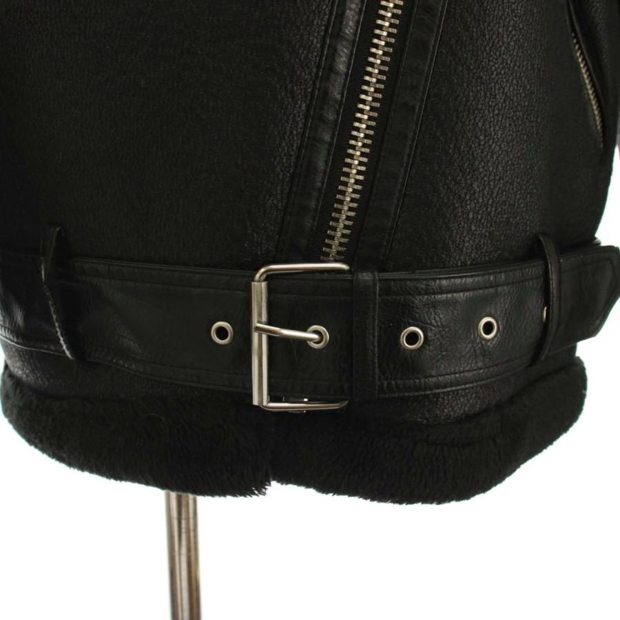 ZARA（ザラ） ZARA B-3 フェイクムートンジャケット ライダース