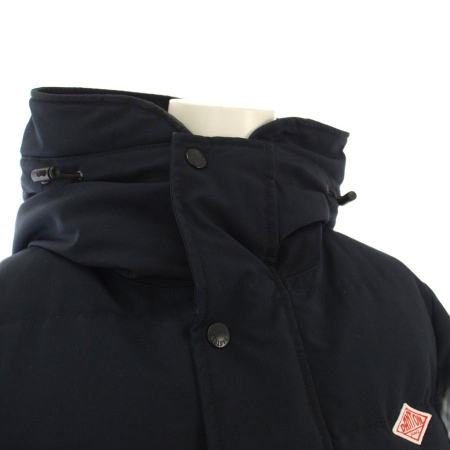 ダントン DANTON ダウンジャケット フーディ 36 ネイビー JD-8931 /KH