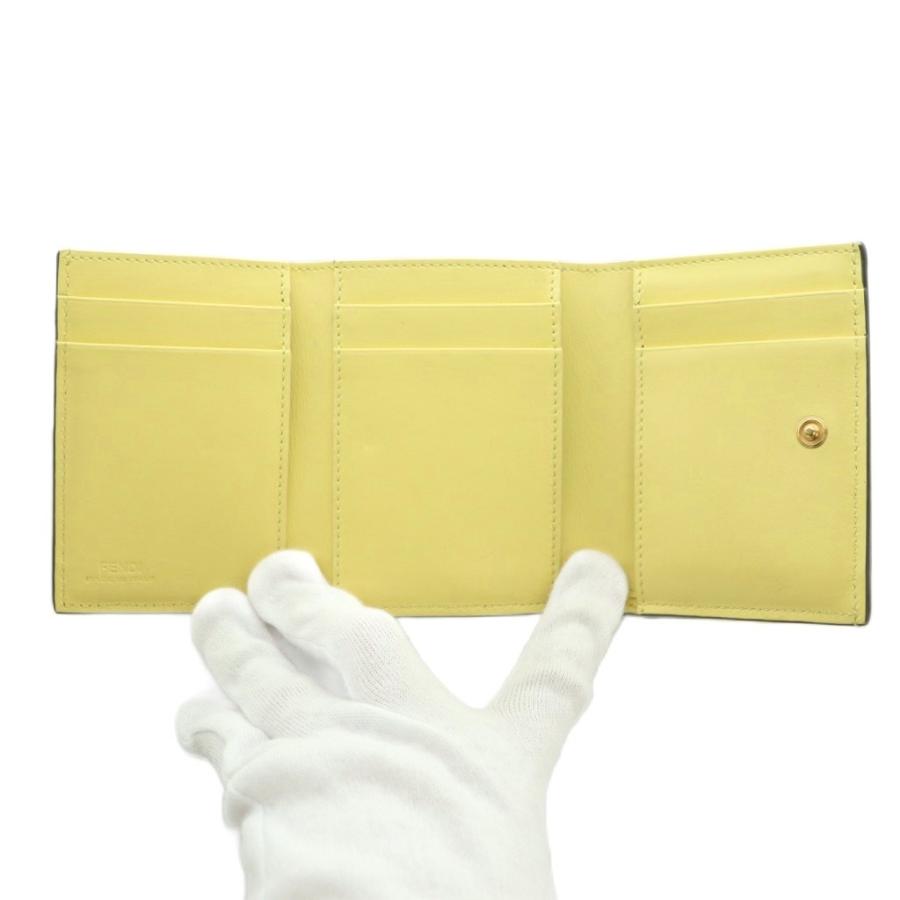 FENDI（フェンディ） FENDI FFダイヤモンド 財布 三つ折り コンパクト