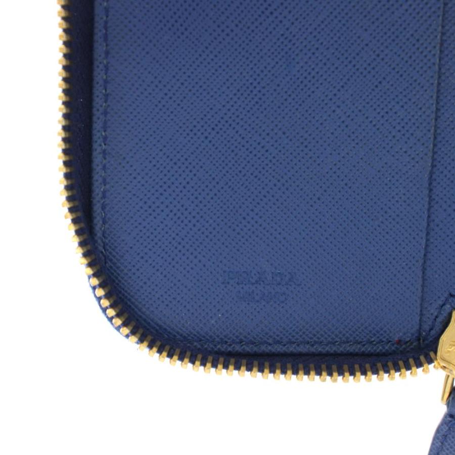 PRADA（プラダ） キーケース ラウンドファスナー 6連 サフィアーノ