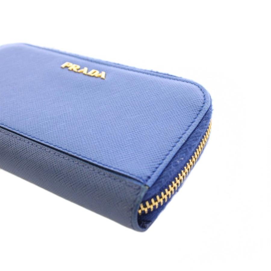 PRADA（プラダ） キーケース ラウンドファスナー 6連 サフィアーノ