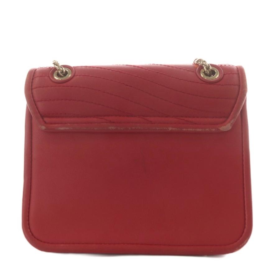 FURLA（フルラ） メトロポリス ショルダーバッグ チェーン レザー 赤 