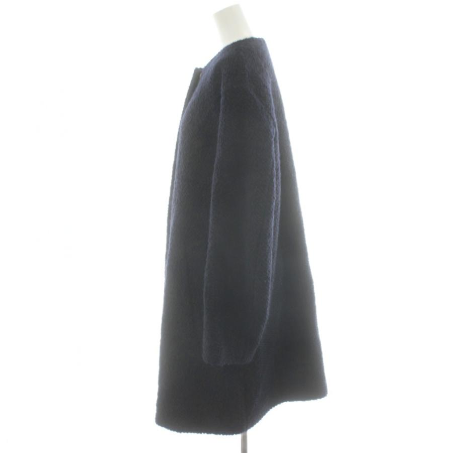 イエナ IENA 22AW ブークレウールトラペーズコート ノーカラー