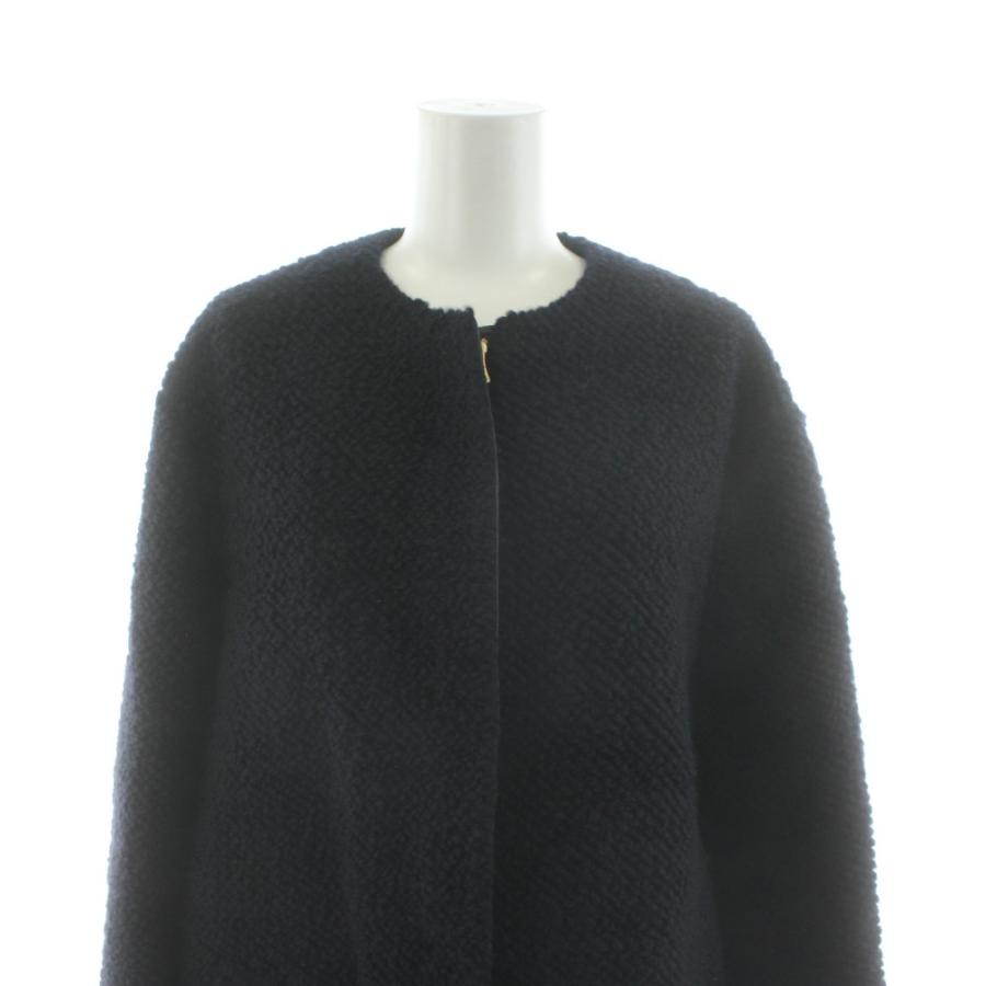 イエナ IENA 22AW ブークレウールトラペーズコート ノーカラー