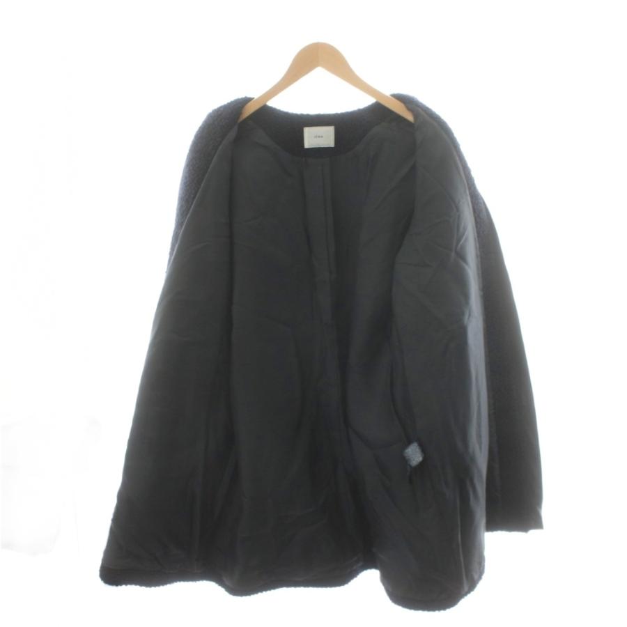 イエナ IENA 22AW ブークレウールトラペーズコート ノーカラー