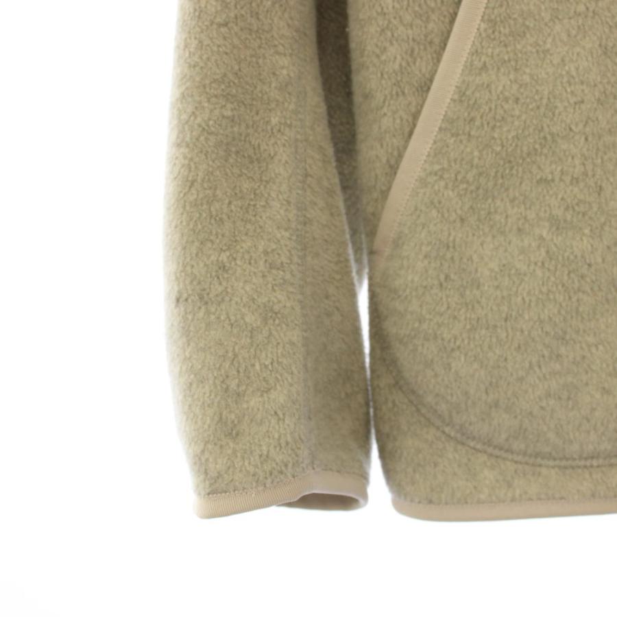 ダントン DANTON フリースノーカラージャケット アウター ショート丈