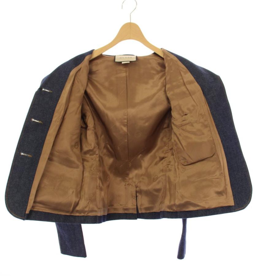 GUCCI（グッチ） 未使用品 デニムブレザー テーラードジャケット G