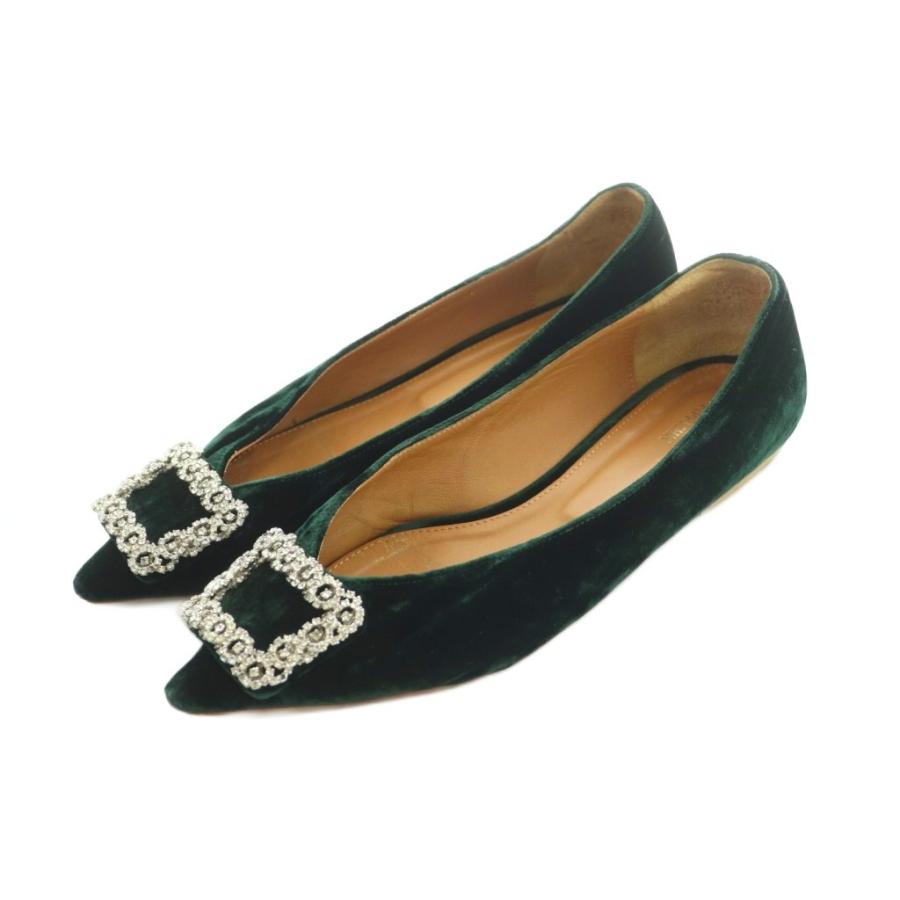 ピッピシック ANNA V JEWERLY パンプス ポインテッドトゥ ローヒール 