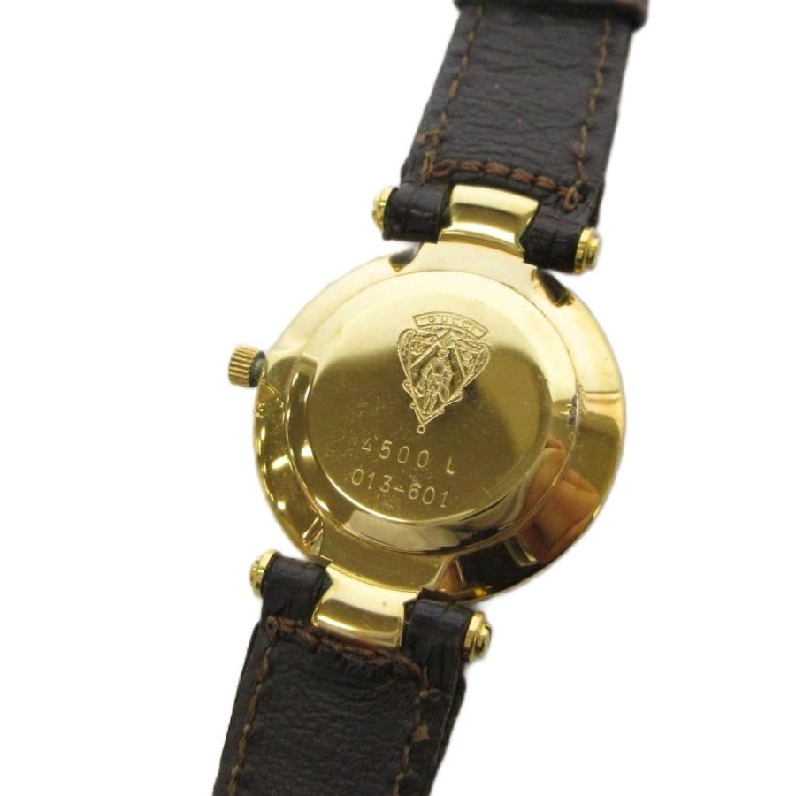 GUCCI（グッチ） 腕時計 アナログ 2針 クォーツ ゴールド色 シルバー色 