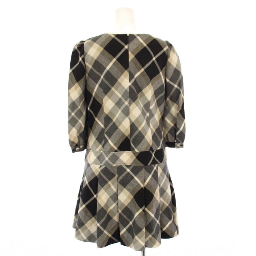 BURBERRY BLUE LABEL チェック ひざ丈ワンピース 【公式通販】