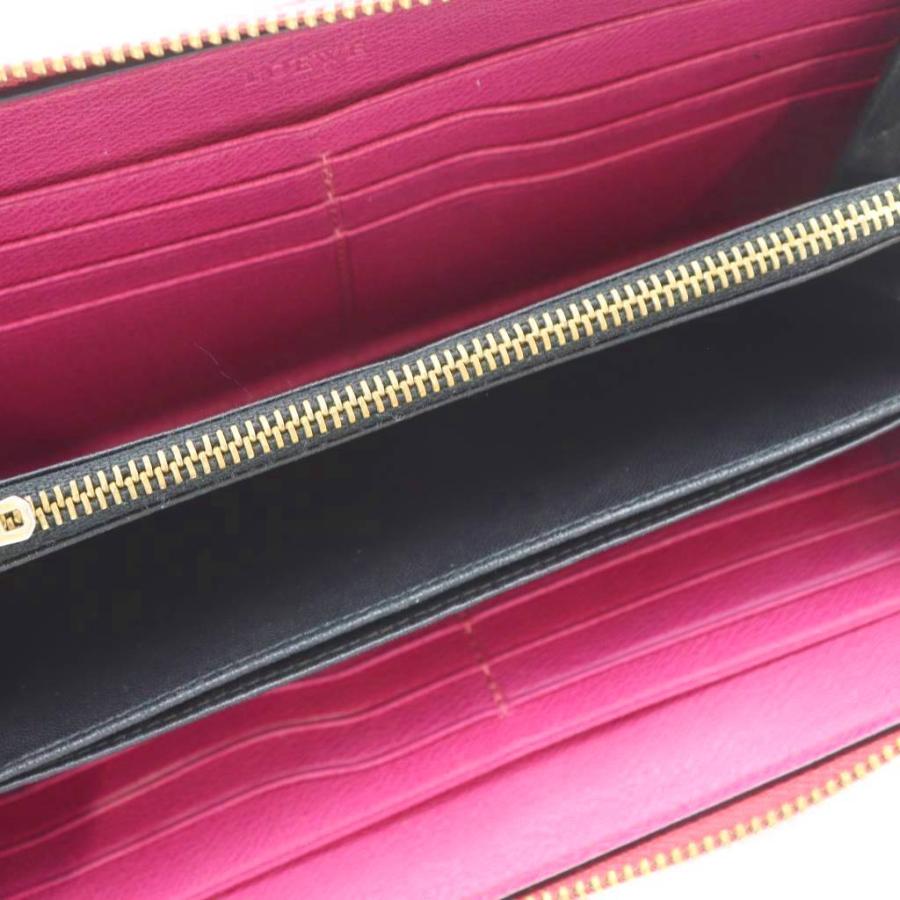 LOEWE ロエベ 長財布 財布 ピンク LOEWE（ロエベ） 長財布 財布 ピンク ラウンドファスナー 小銭入れ