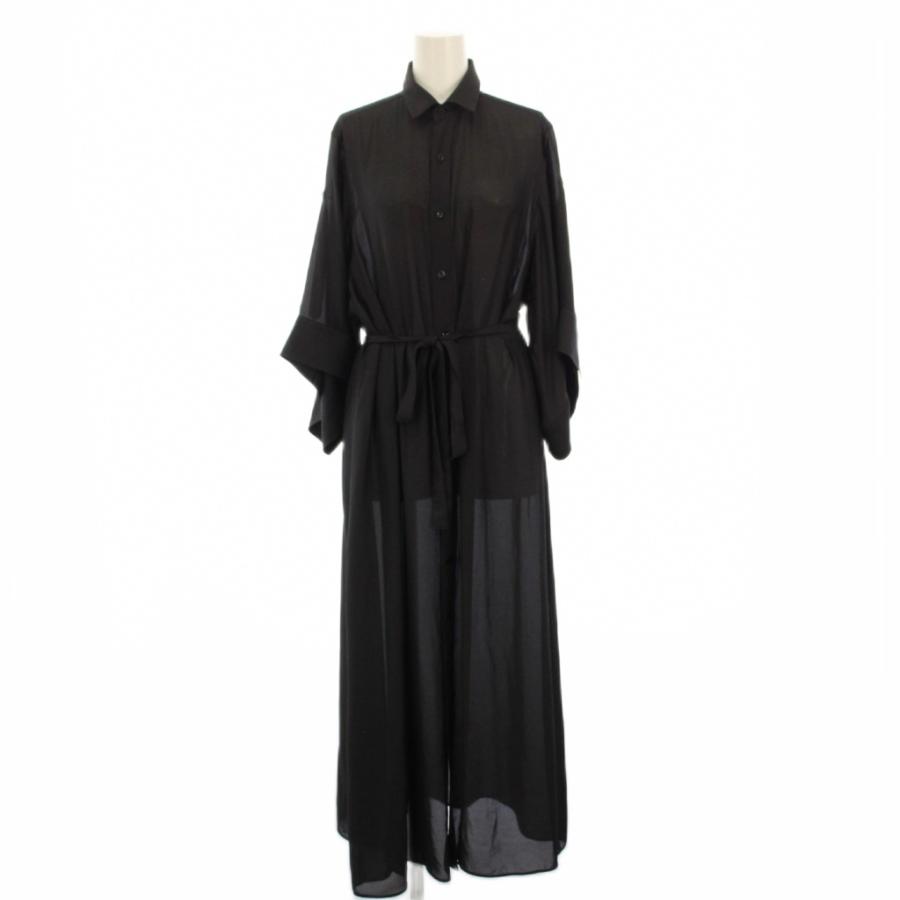 ハイク HYKE 24SS SHEER TWILL BELL-SLEEVE DRESS シアーツイルベル