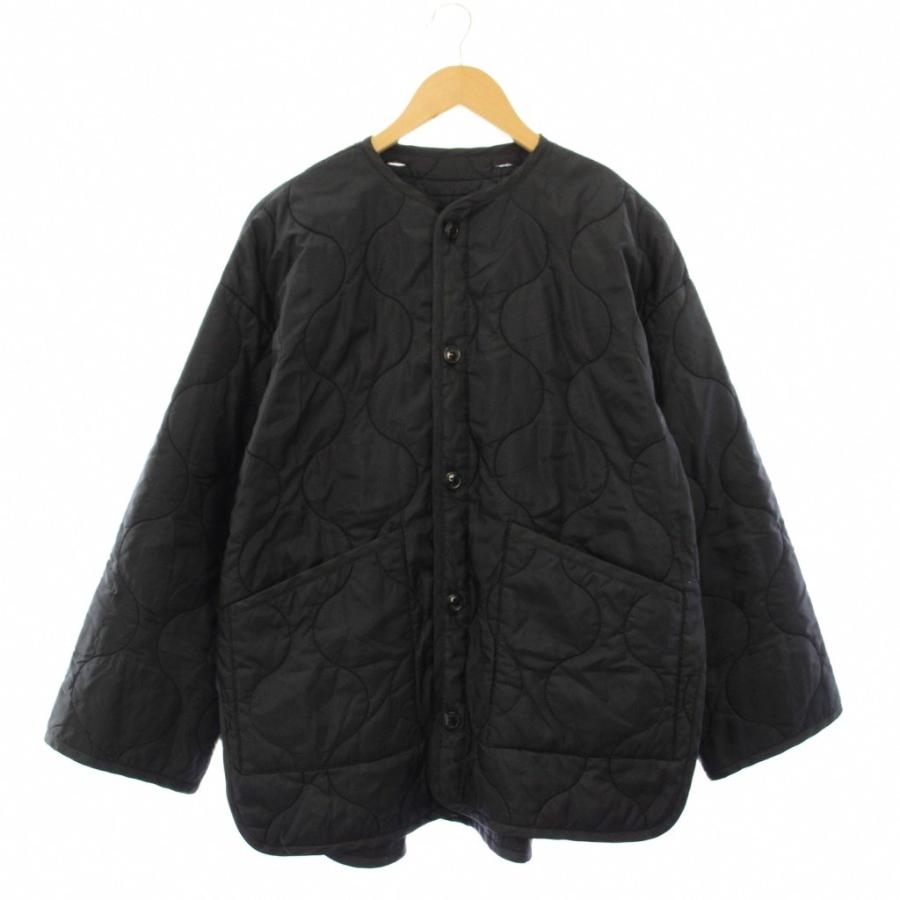 HYKE 完売品ノーカラーキルティングコート 【公式通販】