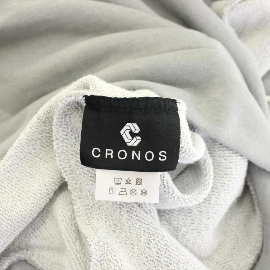 クロノス CRONOS プルオーバーパーカー スウェット ノースリーブ 