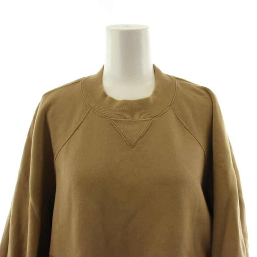 マメクロゴウチ Mame Kurogouchi 22SS Cording Embroidered Oversized Sweatshirt スウェット トレーナー 1 茶 ブラウン 長袖_5