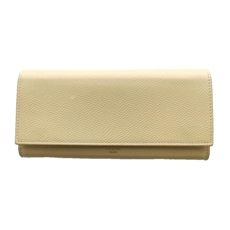 セリーヌ CELINE 長財布 ラージフラップウォレット Wホック フラップ 