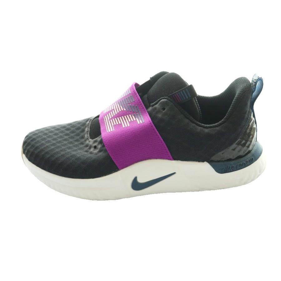 NIKE（ナイキ） スニーカー US6.5 23.5cm 黒 ブラック 紫 パープル /SS 