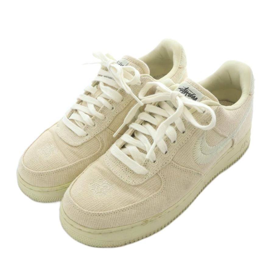 NIKE STUSSY AIR FORCE1 ナイキ　ベージュ　スニーカー NIKE（ナイキ） × ステューシー Stussy Air Force 1 Low Fossil Stone
