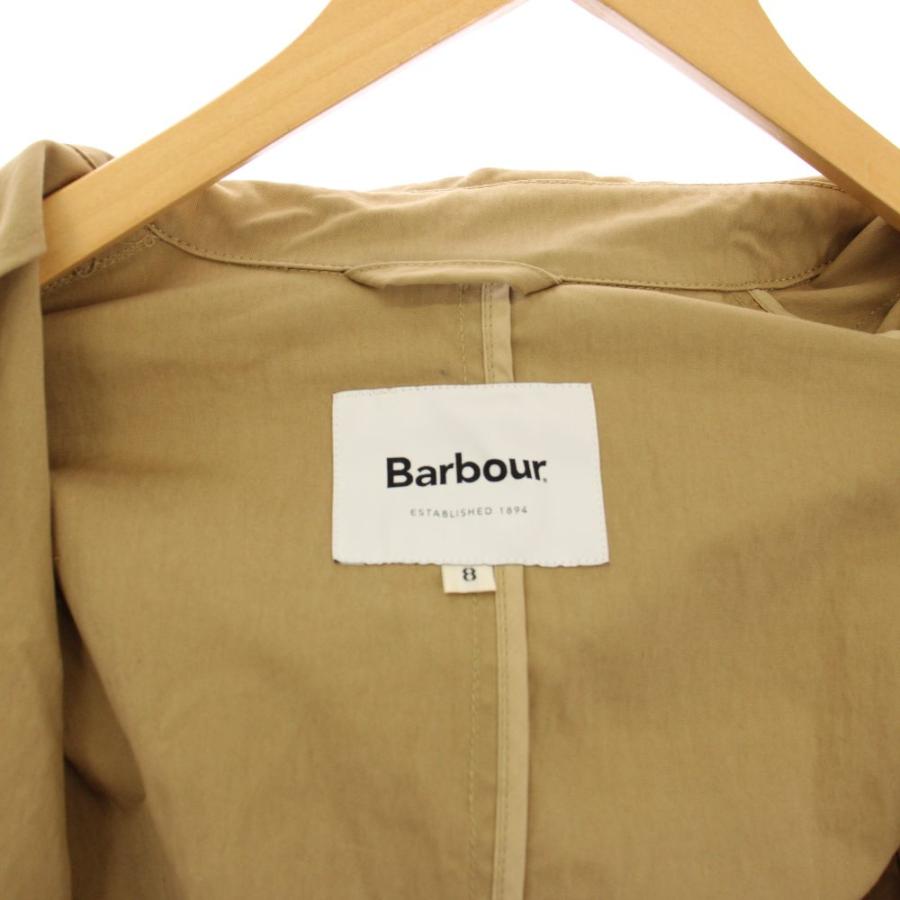 バブアー Barbour トレンチコート ロング ダブルブレスト 8 ベージュ