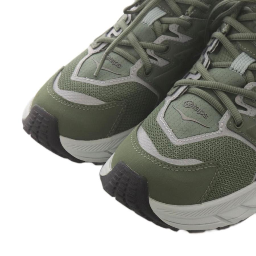 ホカオネオネ HOKA ONE スニーカー シューズ US7.5 25.5cm 緑 グリーン 