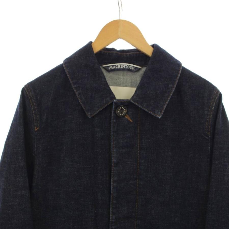 マッキントッシュ mackintosh デニム ステンカラーコート マッキントッシュ MACKINTOSH DUNKELD DENIM ステンカラーコート