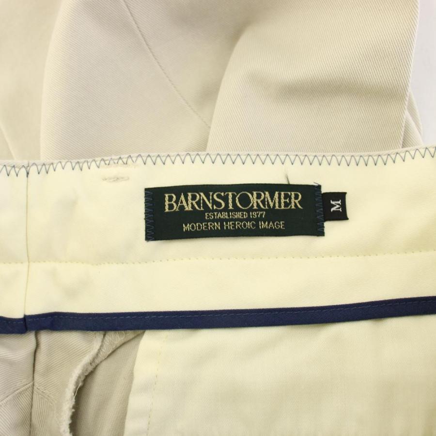 未使用品 バーンストーマー BARNSTORMER 1001ノープリーツドレスチノ チノパンツ M ベージュ /KH メンズ_2