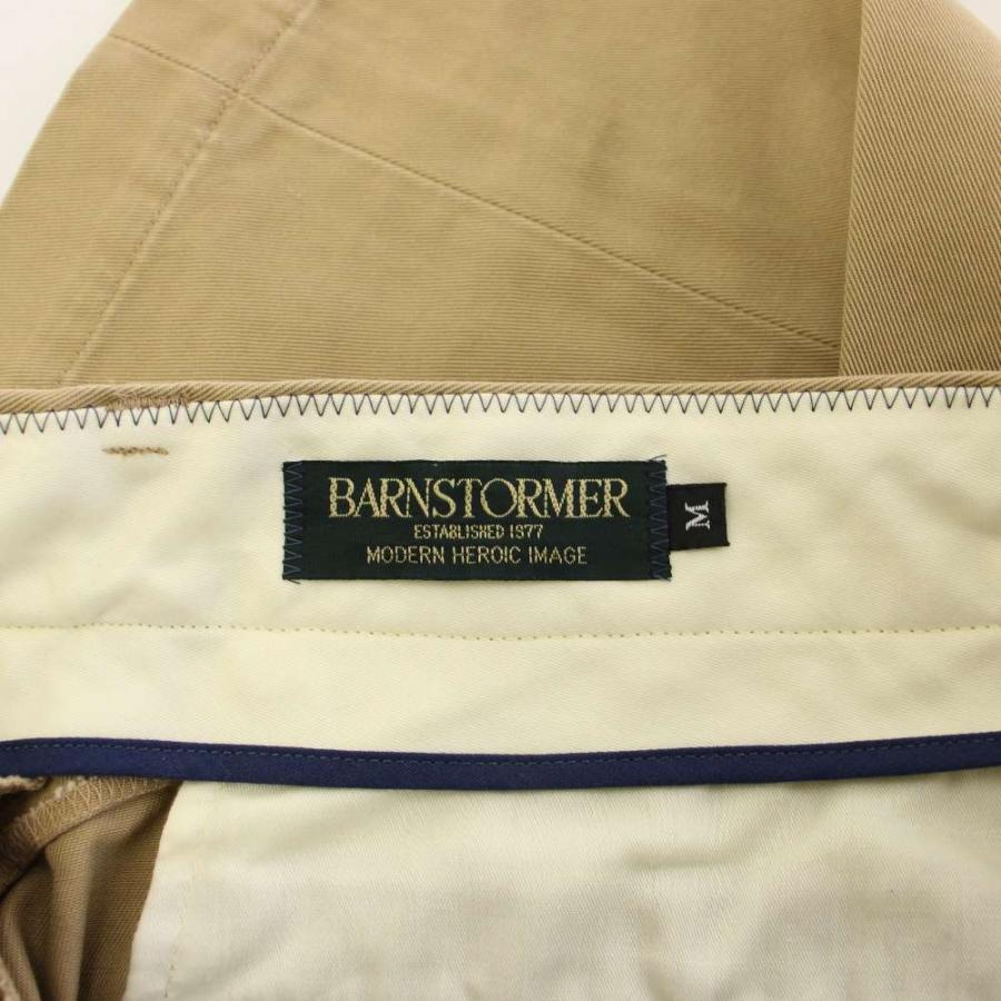 未使用品 バーンストーマー BARNSTORMER 1001ノープリーツドレスチノ パンツ M ベージュ /KH メンズ_2