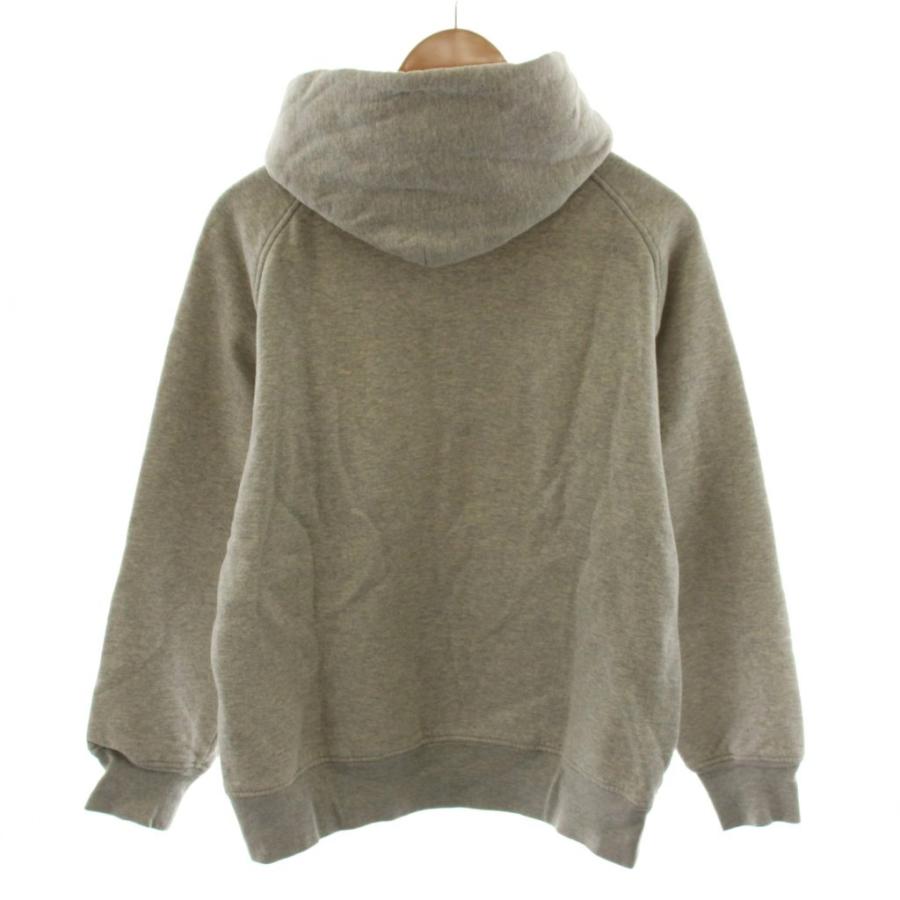 コモリ COMOLI 21AW コットン吊裏毛 パーカ プルオーバー 1 グレー U03-05002 /AN62 メンズ_1