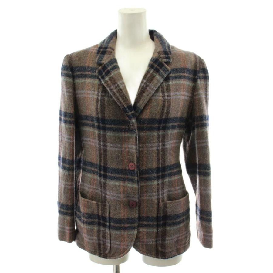 ペンドルトン PENDLETON テーラードジャケット シングル チェック柄 