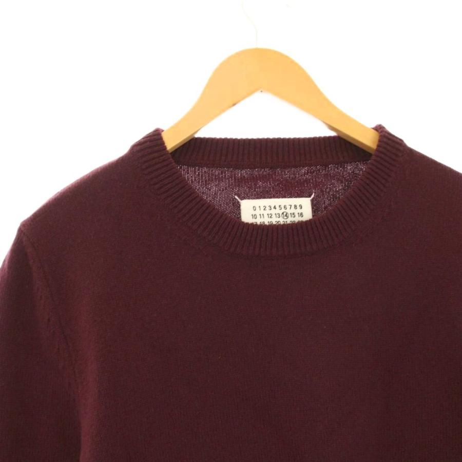 メゾンマルジェラ 14 Maison Margiela 19AW Arm Stripe Crew Knit