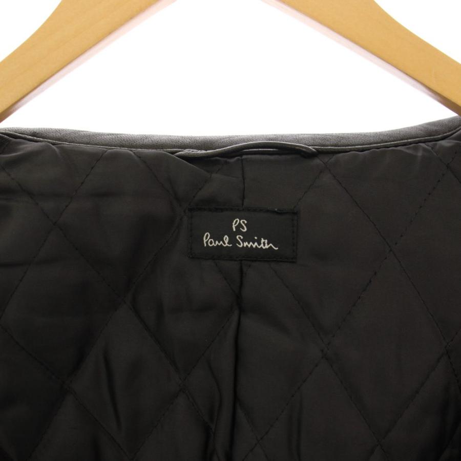 ピーエスポールスミス PS Paul Smith シングルライダースジャケット 革