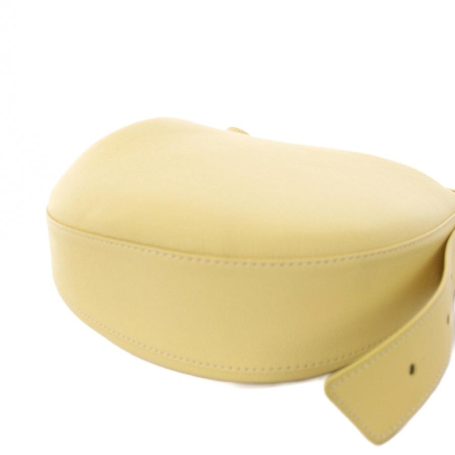 POLENE(ポレーヌ) ショルダーバッグ美品  トンカ アイボリー 斜めがけ レザー POLENE】 ポレーヌ TONCAショルダーバッグカラー(8) (POLENE