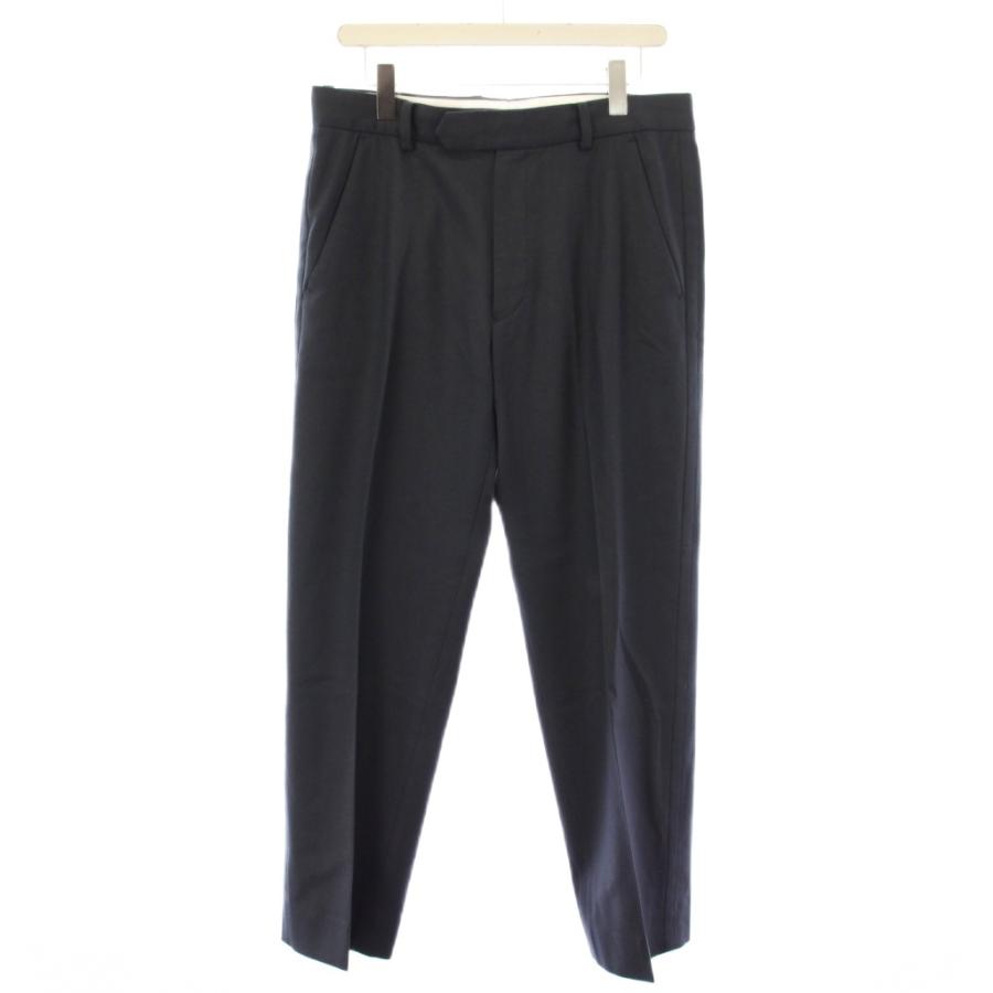 ヨーク YOKE パンツ スラックス ジップフライ 3 ネイビー YK22AW0398P
