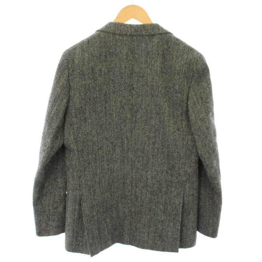 【HarrisTweed】2釦 ツイードウールジャケット スーツセレクト SUIT SELECT Harris Tweed生地 ウール2釦ジャケット