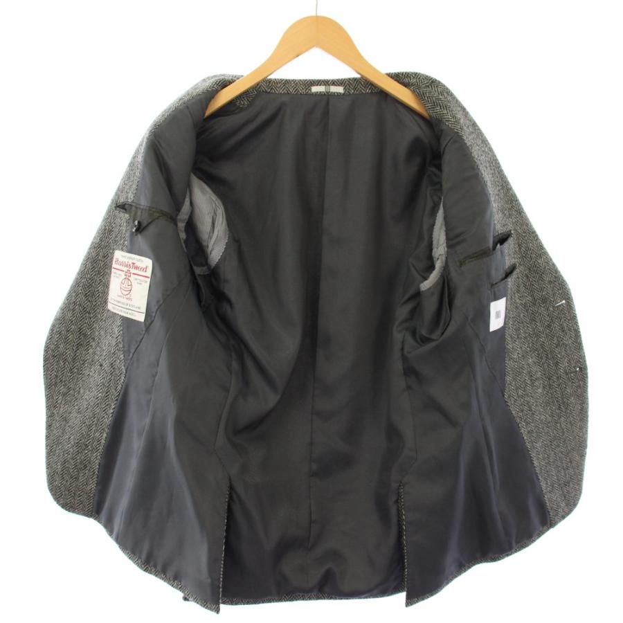 スーツセレクト SUIT SELECT Harris Tweed生地 ウール2釦ジャケット