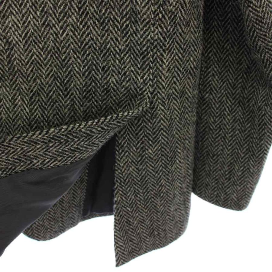 スーツセレクト SUIT SELECT Harris Tweed生地 ウール2釦ジャケット