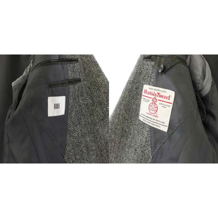 スーツセレクト SUIT SELECT Harris Tweed生地 ウール2釦ジャケット