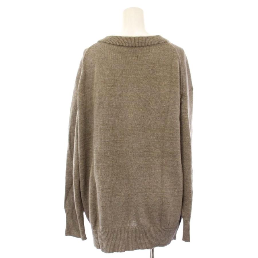 ☆ドゥーズィエムクラス☆ikat風プルオーバー vネックニット URBAN V