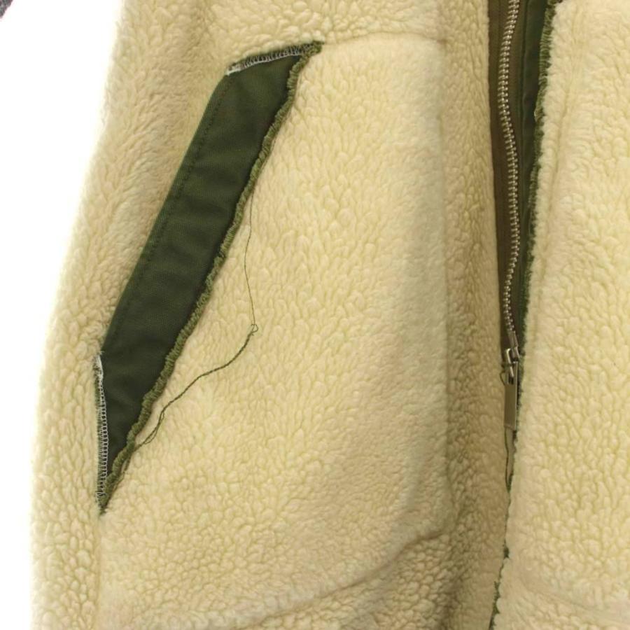 サカイ sacai 17AW ハイブリッド ボア コート ロング アウター 3