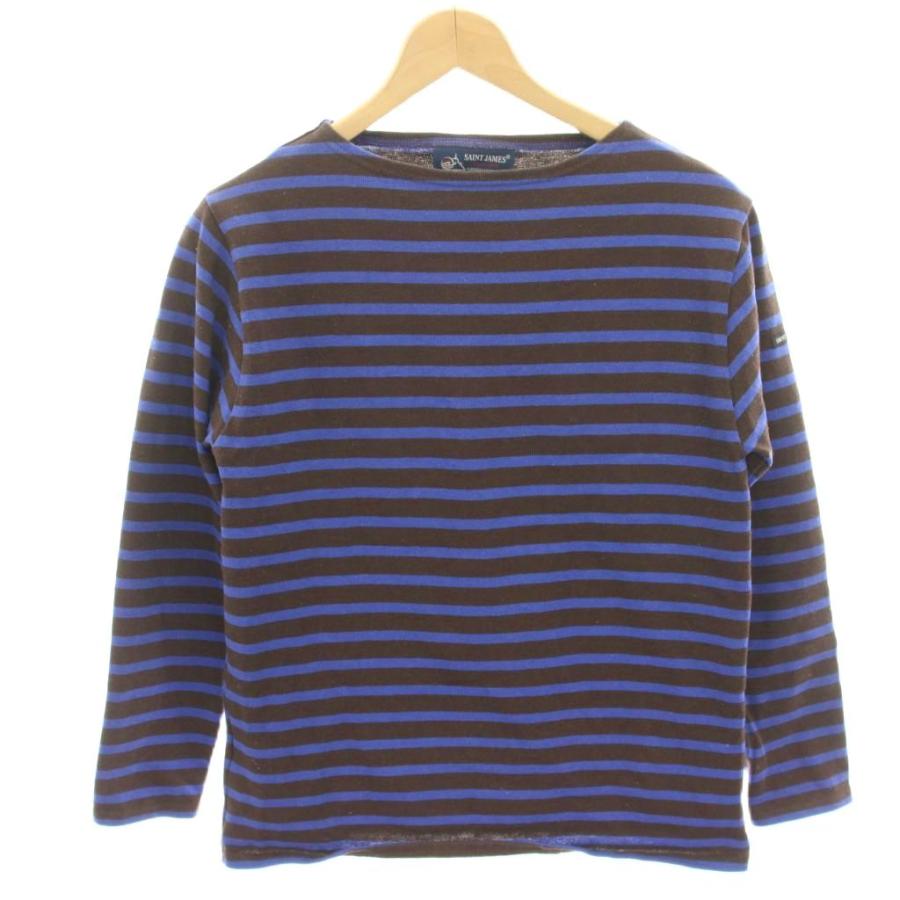 セントジェームス SAINT JAMES バスクシャツ カットソー 長袖 ボーダー