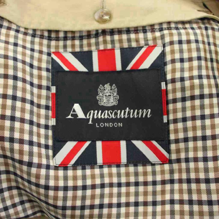 アクアスキュータム AQUASCUTUM トレンチコート ロング ライナー