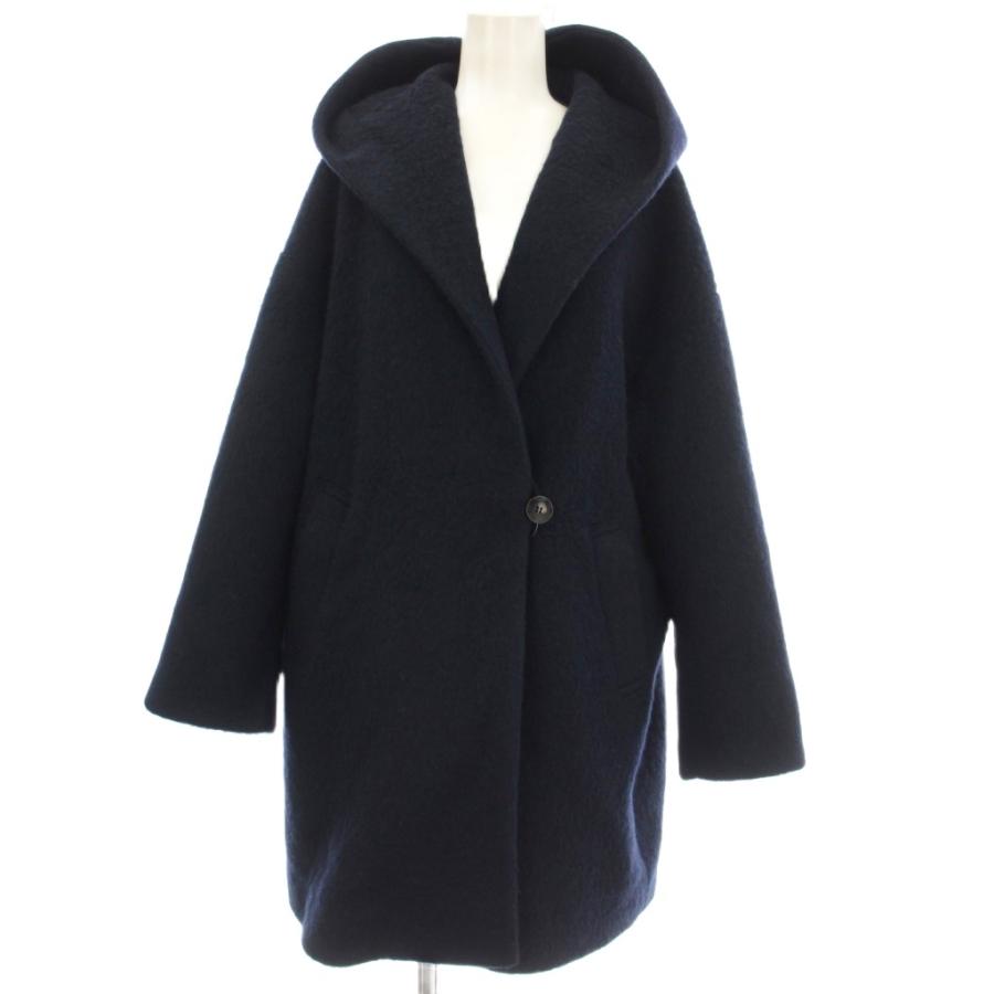 SHIPS any 未使用品 シップス エニィ シャギー フーディー ガウン 