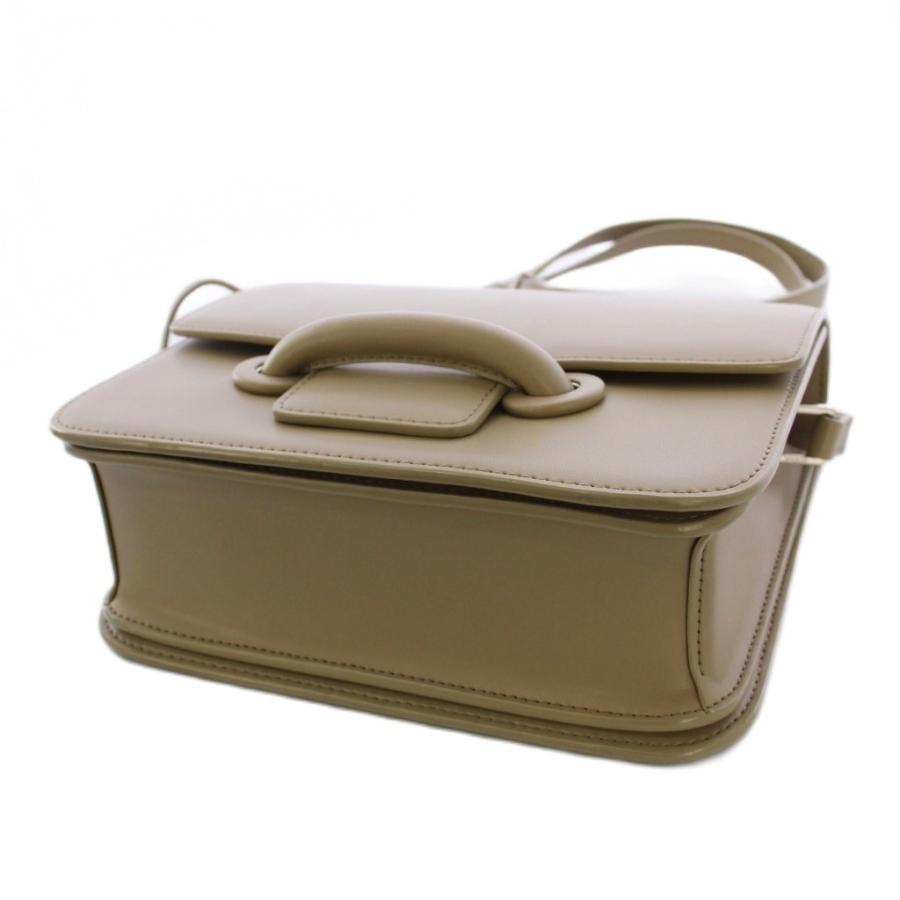 ヴァジック VASIC CITY MINI ショルダーバッグ レザー ベージュ VC 
