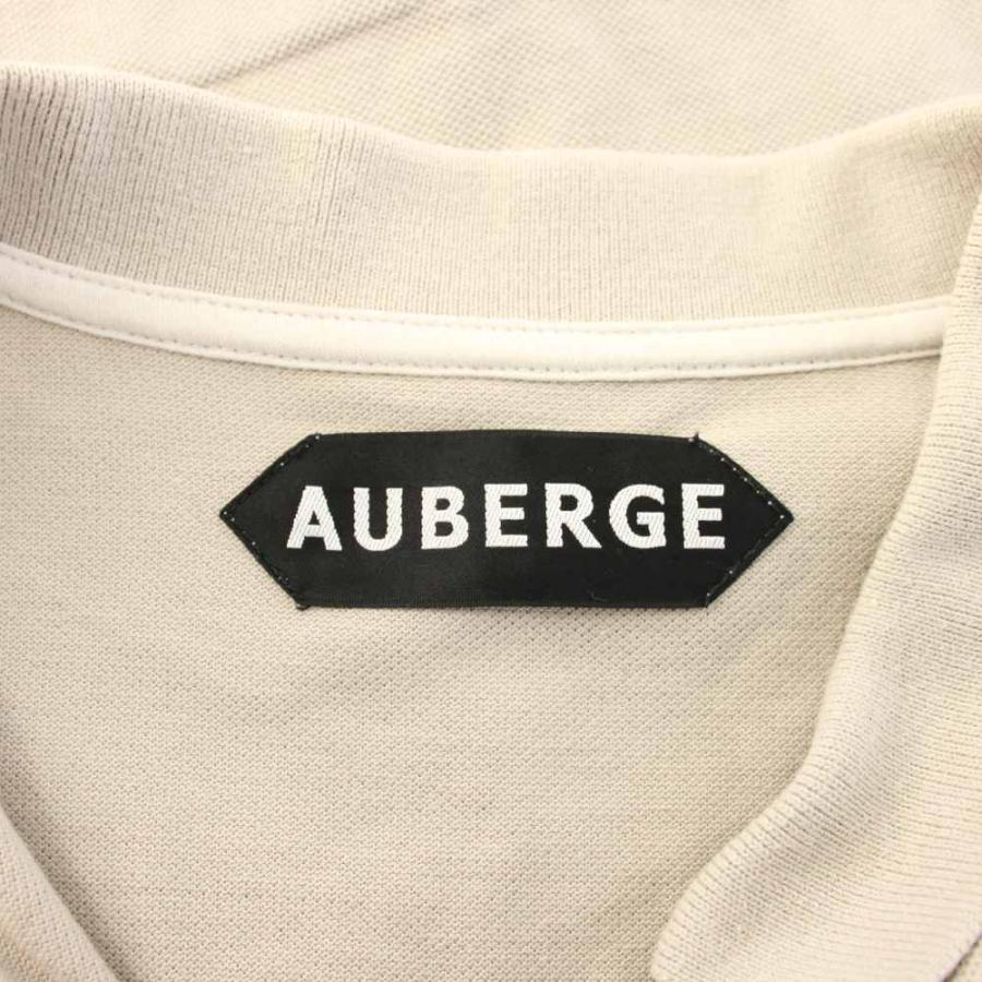 【AUBERGE】オーベルジュ　NIVEN ポロシャツ　ネイビー　サイズ44 オーベルジュ AUBERGE NIVEN ポロシャツ 半袖 44 ベージュ /KH メンズ
