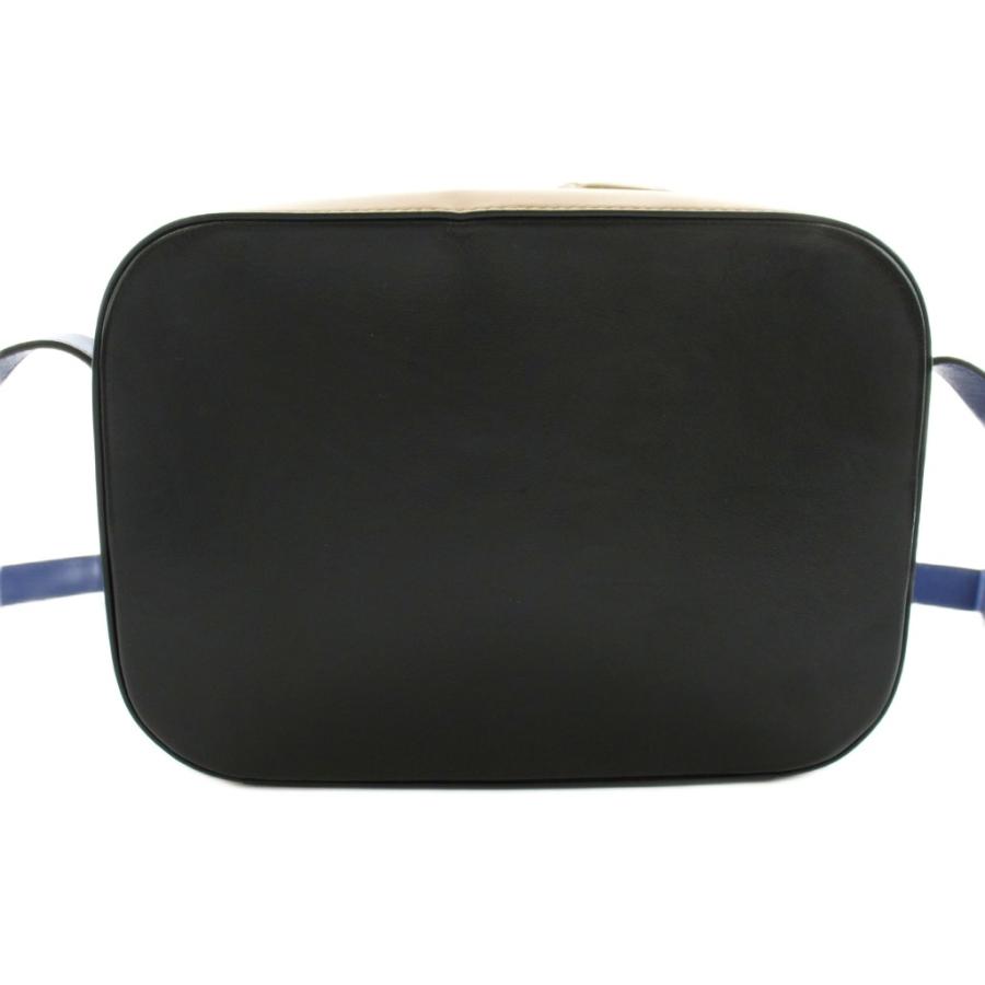マルニ MARNI ウール レザー ショルダーバッグ トートバッグ 紺 黒 MARNI（マルニ） MARNI Shell Leather Shoulder Bag シェルレザー